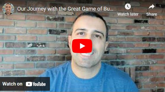 [Video] Our Journey with the Great Game of Business | Open Book Agency #8