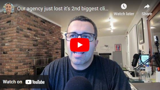 [Video] Our agency just lost it’s 2nd biggest client – OUCH! | Open Book Agency #15