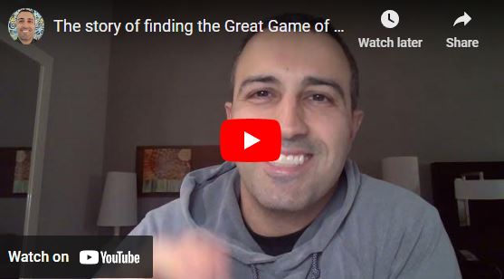 [Video] The Story of Finding the Great Game of Business | Open Book Agency #19